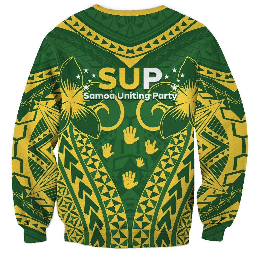 Samoa SUP Sweatshirt Samoan Coat Of Arms - Polynesian Pride