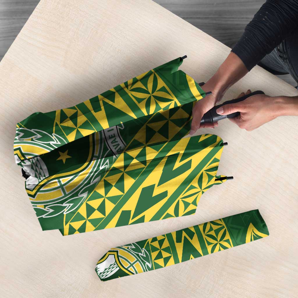 Samoa SUP Umbrella Samoan Coat Of Arms - Polynesian Pride