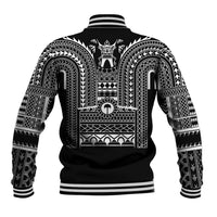 Philippines Igorot Tribal Art Tattoo Black Baseball Jacket - Polynesian Pride