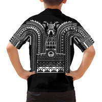 Philippines Igorot Tribal Art Tattoo Black Kid Hawaiian Shirt - Polynesian Pride