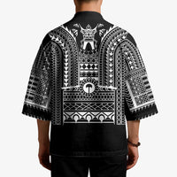 Philippines Igorot Tribal Art Tattoo Black Kimono - Polynesian Pride