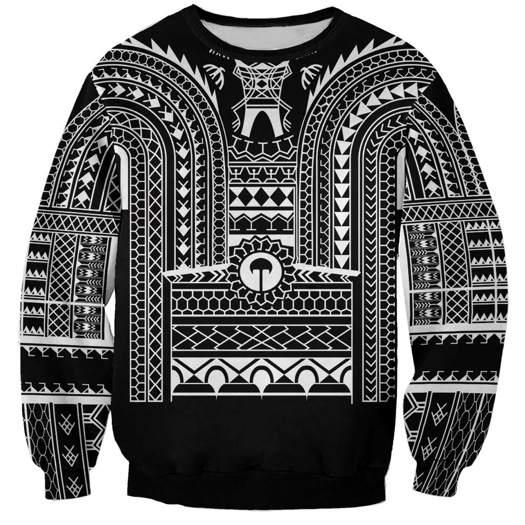 Philippines Igorot Tribal Art Tattoo Black Sweatshirt - Polynesian Pride