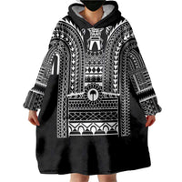 Philippines Igorot Tribal Art Tattoo Black Wearable Blanket Hoodie - Polynesian Pride
