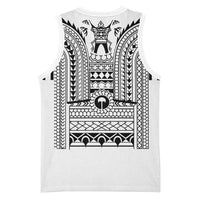 Philippines Igorot Tribal Art Tattoo White Basketball Jersey - Polynesian Pride