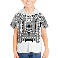 Philippines Igorot Tribal Art Tattoo White Hawaiian Shirt - Polynesian Pride