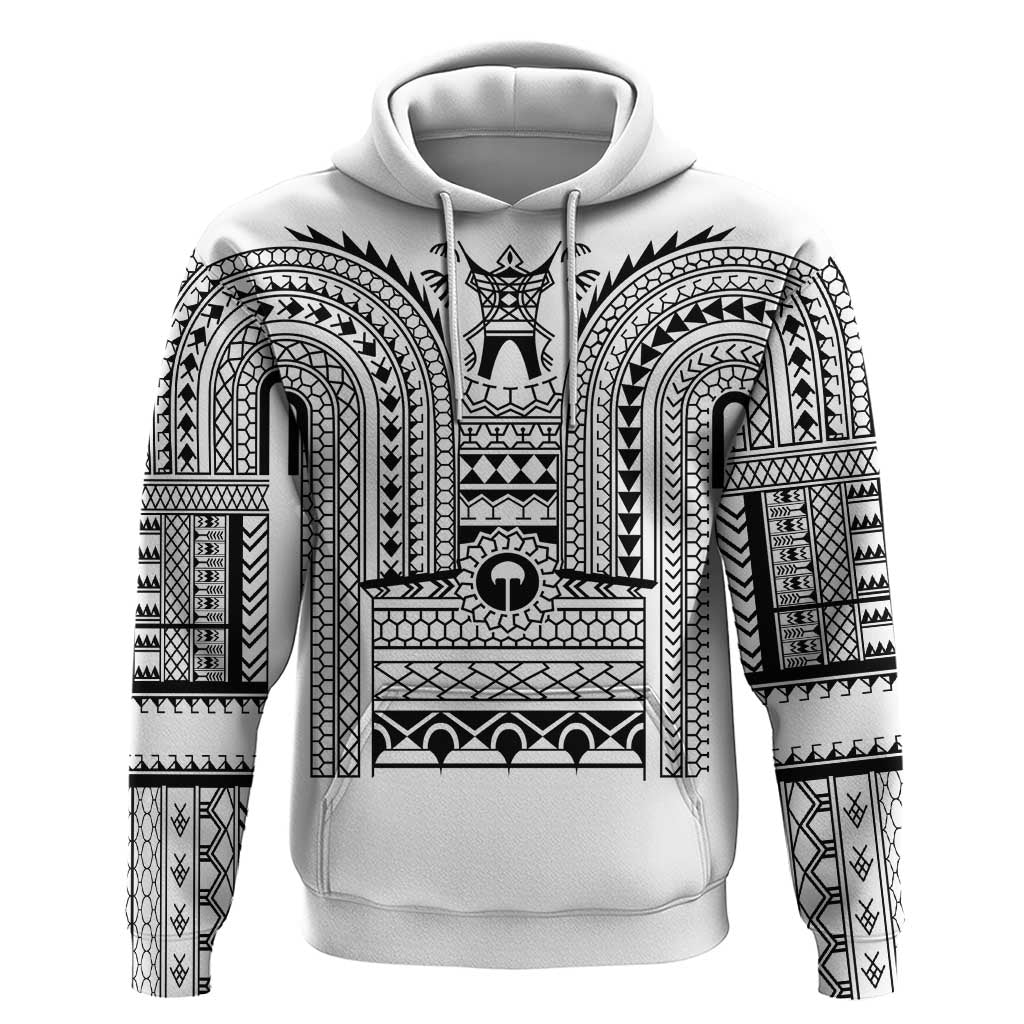 Philippines Igorot Tribal Art Tattoo White Hoodie - Polynesian Pride