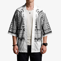 Philippines Igorot Tribal Art Tattoo White Kimono - Polynesian Pride