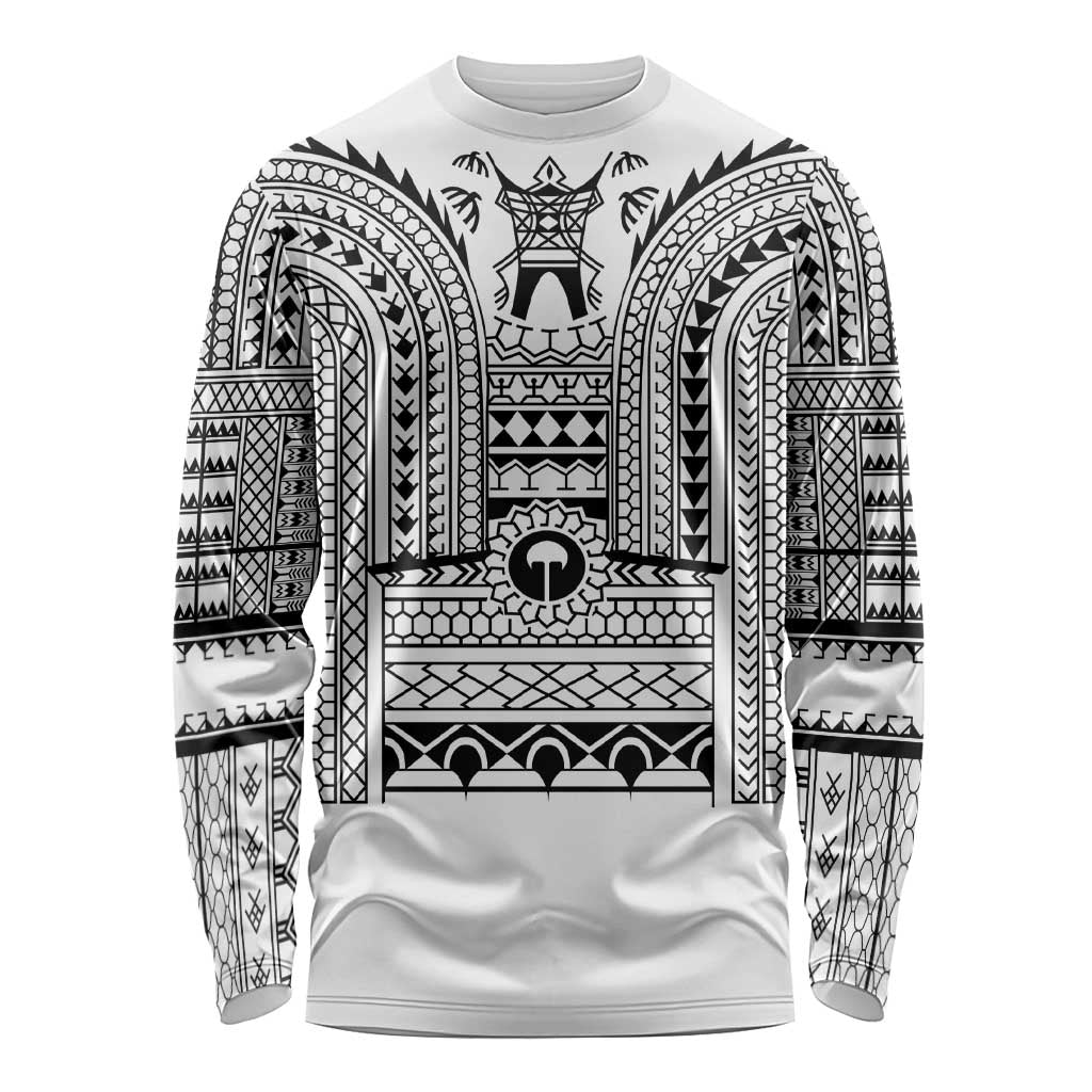 Philippines Igorot Tribal Art Tattoo White Long Sleeve Shirt - Polynesian Pride