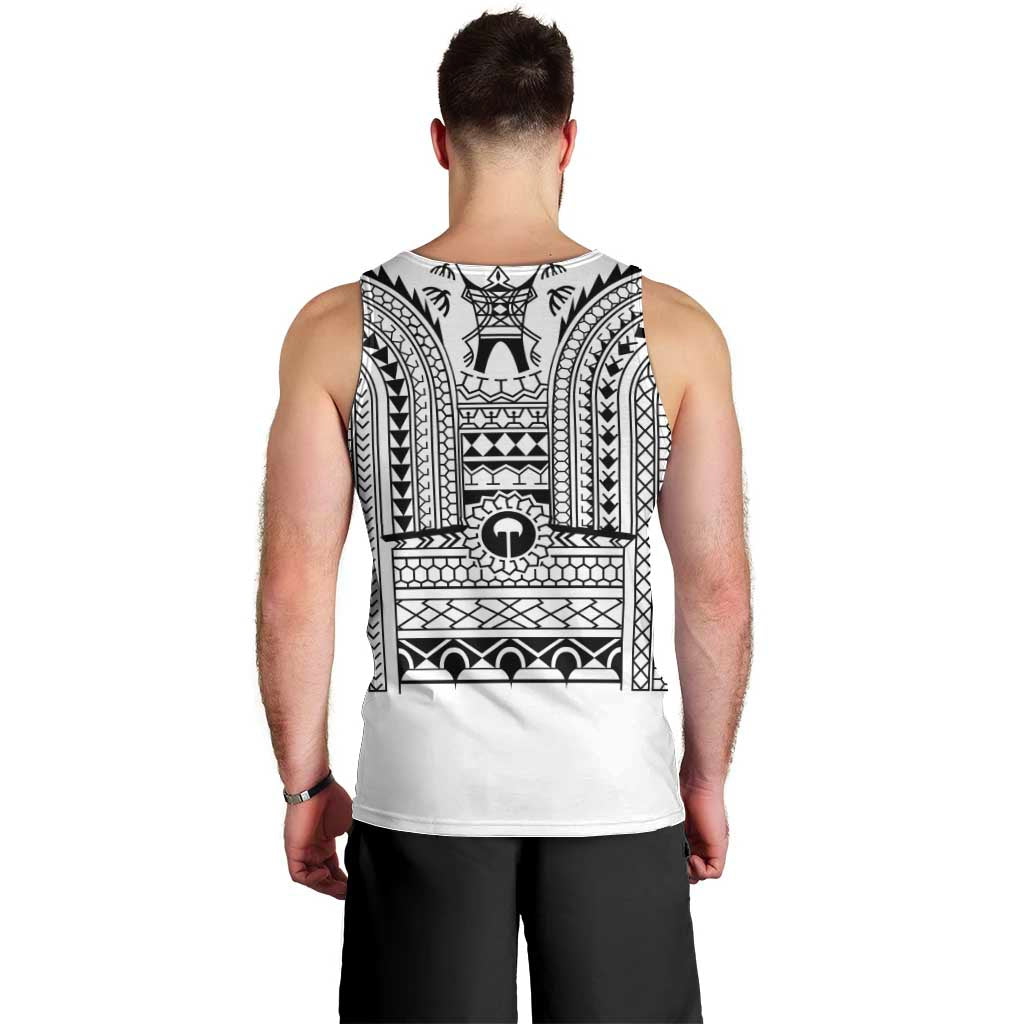 Philippines Igorot Tribal Art Tattoo White Men Tank Top - Polynesian Pride