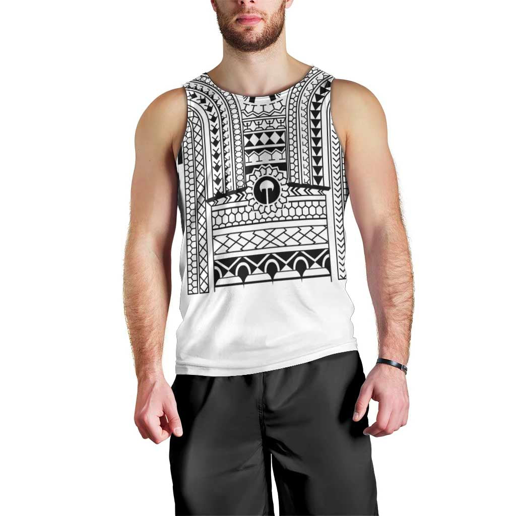 Philippines Igorot Tribal Art Tattoo White Men Tank Top - Polynesian Pride