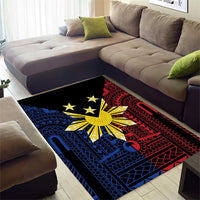 Philippines Sun Star Area Rug Igorot Tribal Inspiration LT05 - Polynesian Pride