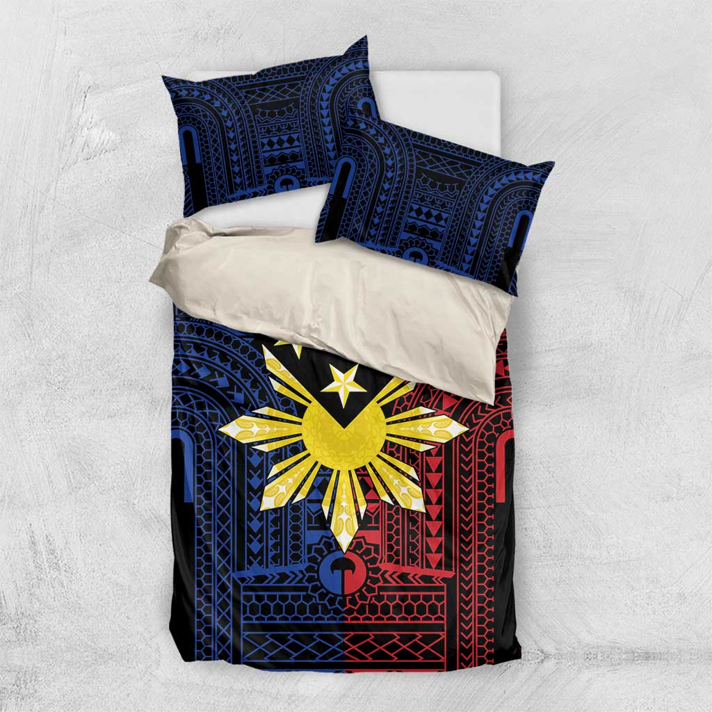 Philippines Sun Star Bedding Set Igorot Tribal Inspiration - Polynesian Pride