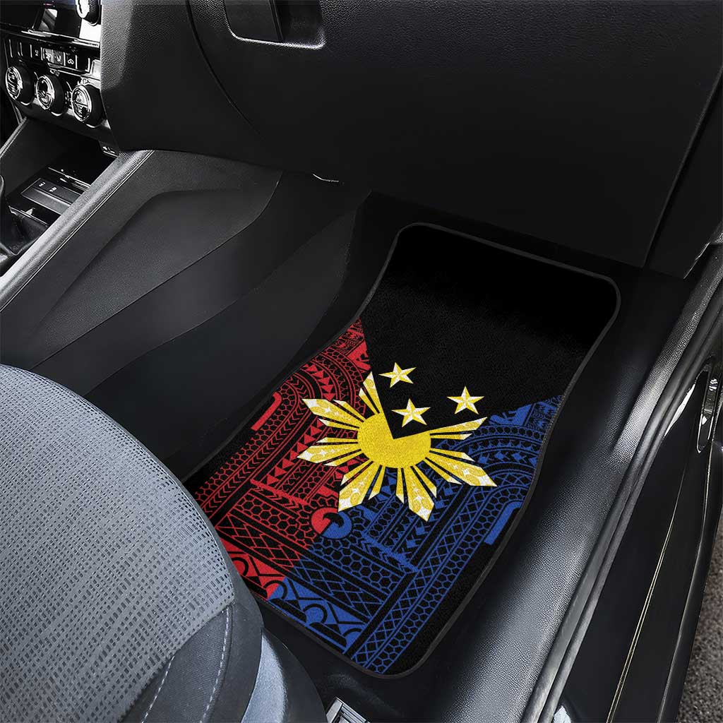Philippines Sun Star Car Mats Igorot Tribal Inspiration LT05 - Polynesian Pride