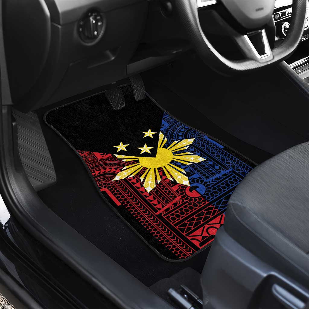 Philippines Sun Star Car Mats Igorot Tribal Inspiration LT05 - Polynesian Pride