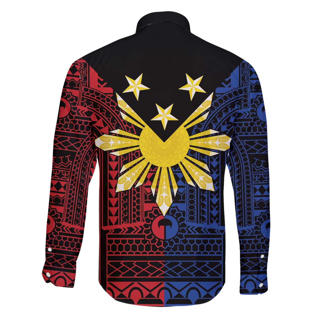 Philippines Sun Star Family Matching Puletasi and Hawaiian Shirt Igorot Tribal Inspiration LT05 - Polynesian Pride