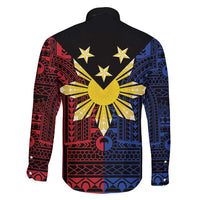 Philippines Sun Star Family Matching Puletasi and Hawaiian Shirt Igorot Tribal Inspiration LT05 - Polynesian Pride