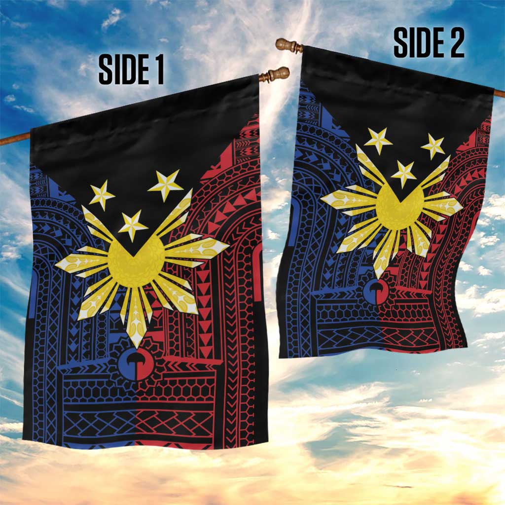 Philippines Sun Star Garden Flag Igorot Tribal Inspiration - Polynesian Pride