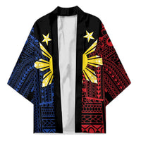 Philippines Sun Star Kimono Igorot Tribal Inspiration LT05 Unisex Black - Polynesian Pride