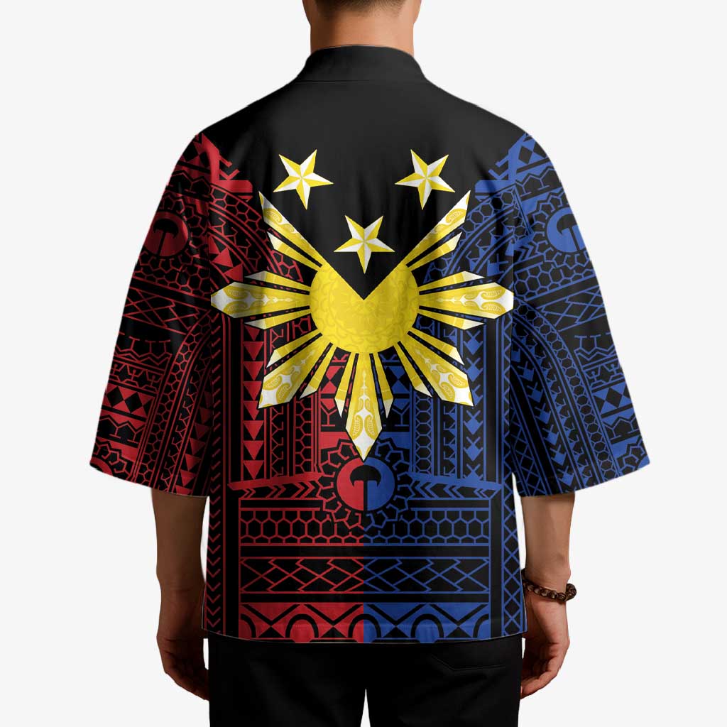 Philippines Sun Star Kimono Igorot Tribal Inspiration LT05 - Polynesian Pride