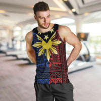 Philippines Sun Star Men Tank Top Igorot Tribal Inspiration - Polynesian Pride