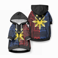 Philippines Sun Star Pet Hoodie Igorot Tribal Inspiration
