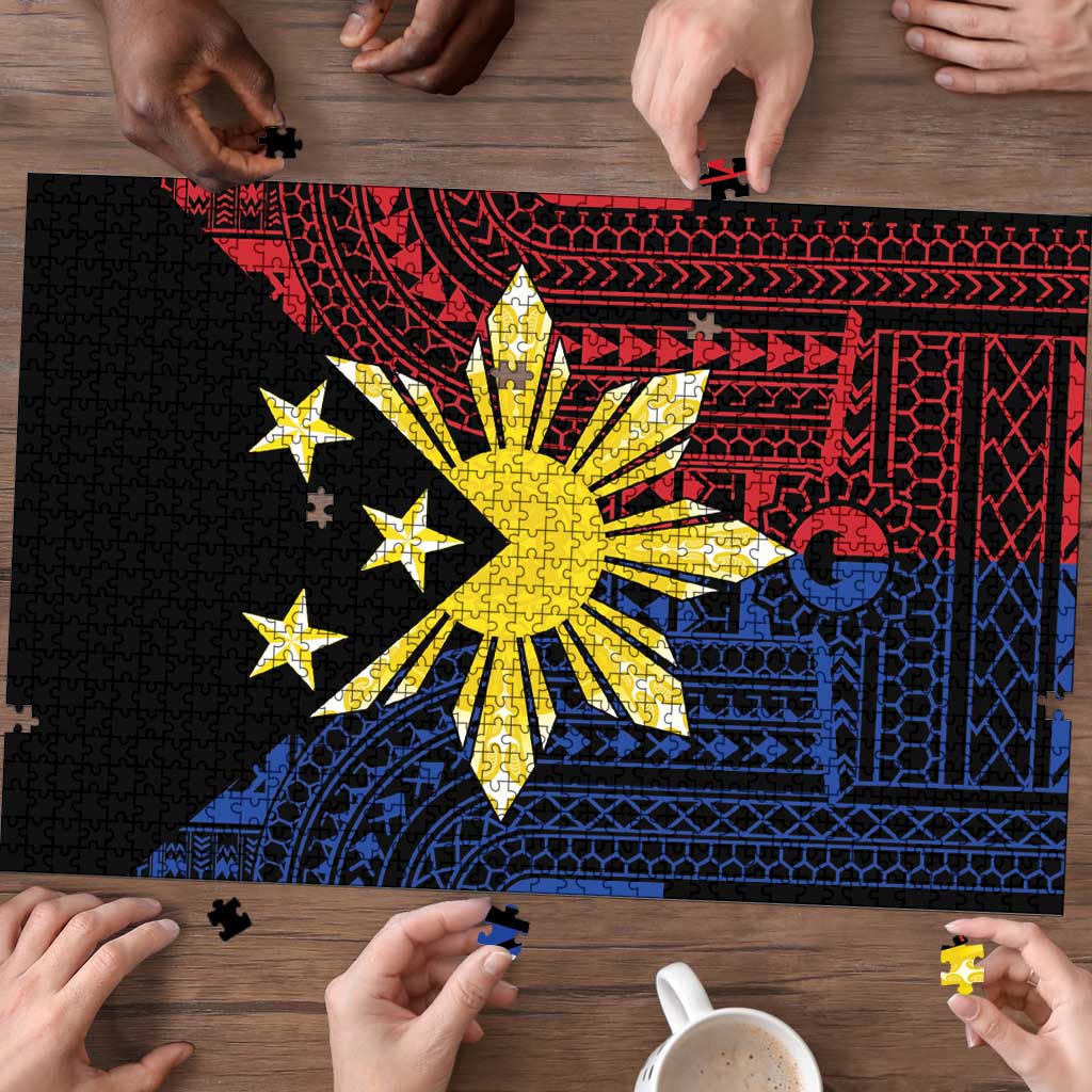 Philippines Sun Star Puzzle Igorot Tribal Inspiration LT05 - Polynesian Pride
