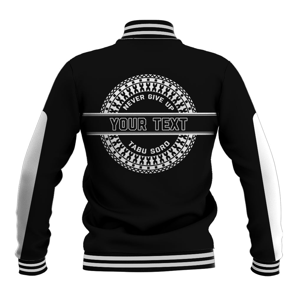 Personalized Fiji Obstacle Race 2023 Baseball Jacket Never Give Up LT05 - Polynesian Pride