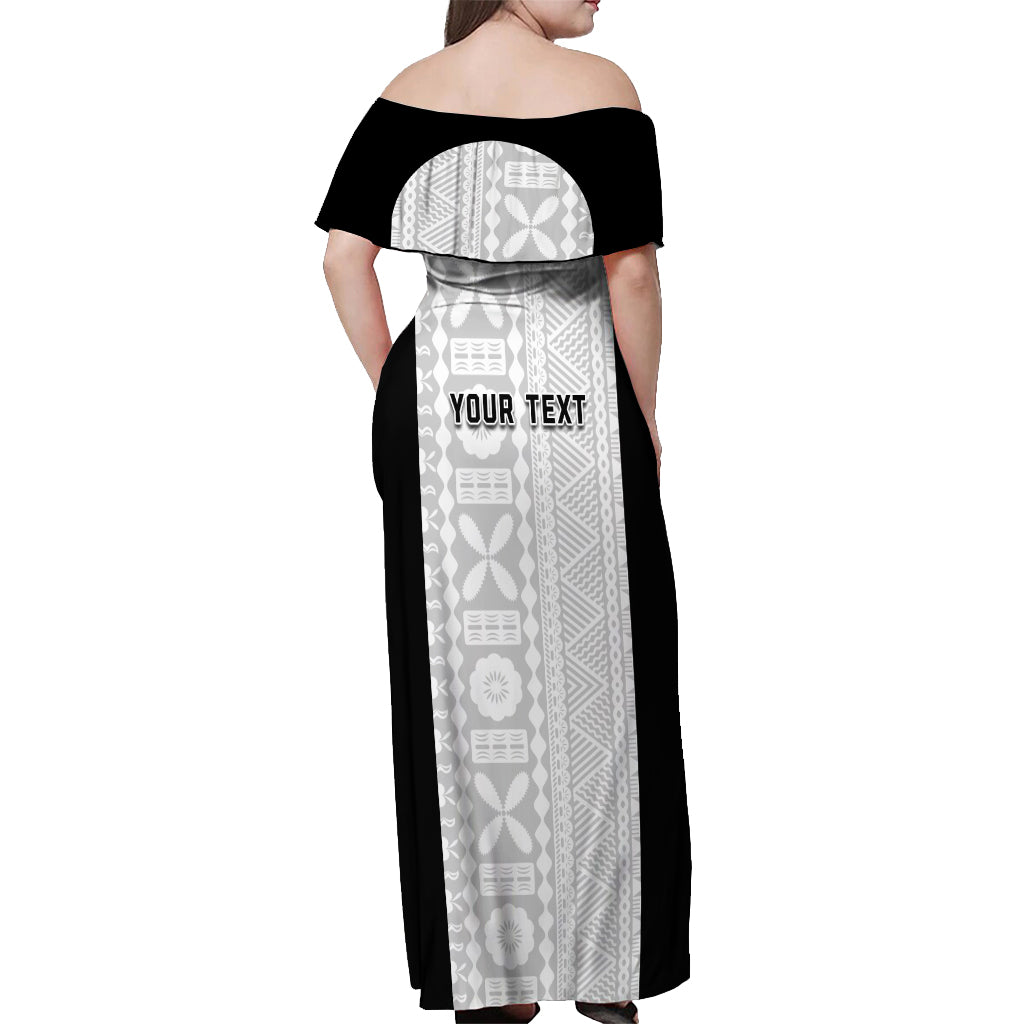 Personalized Fiji Obstacle Race 2023 Off Shoulder Maxi Dress Never Give Up LT05 - Polynesian Pride