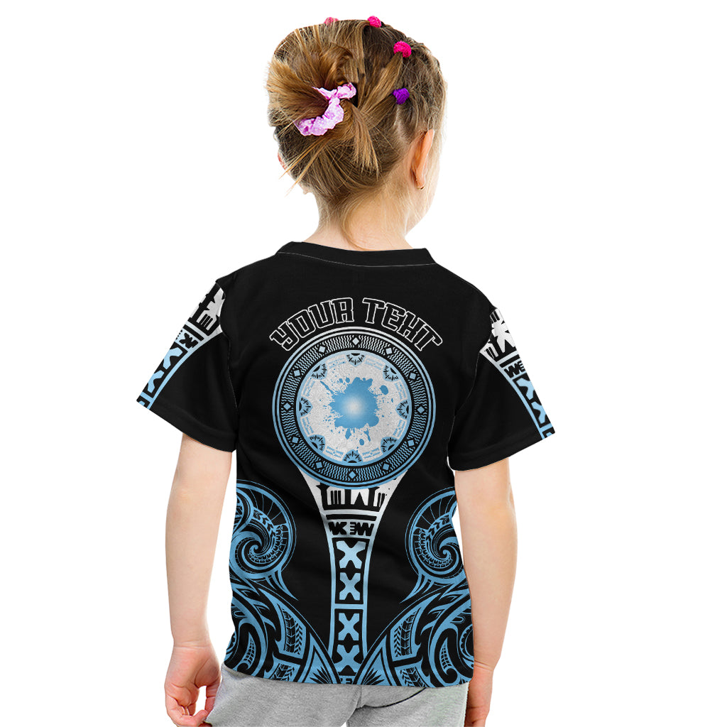Personalized Fiji Obstacle Race 2023 Kid T Shirt Go Champion LT05 - Polynesian Pride