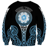 Personalized Fiji Obstacle Race 2023 Sweatshirt Go Champion LT05 - Polynesian Pride