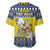 Niue The Rock Christmas Baseball Jersey Niuean Crab Monuina E Kilisimasi