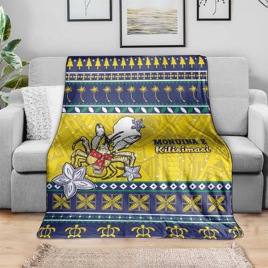 Niue The Rock Christmas Blanket Niuean Crab Monuina E Kilisimasi