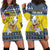 Niue The Rock Christmas Hoodie Dress Niuean Crab Monuina E Kilisimasi