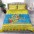 Tuvalu Christmas Bedding Set Coat Of Arms Manuia Te Kilisimasi