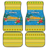 Tuvalu Christmas Car Mats Coat Of Arms Manuia Te Kilisimasi