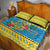 Tuvalu Christmas Quilt Bed Set Coat Of Arms Manuia Te Kilisimasi