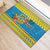 Tuvalu Christmas Rubber Doormat Coat Of Arms Manuia Te Kilisimasi