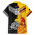 New Zealand And Papua New Guinea Rugby Custom Family Matching Puletasi and Hawaiian Shirt Maori Kiwi With Bird of Paradise