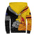 New Zealand And Papua New Guinea Rugby Custom Sherpa Hoodie Maori Kiwi With Bird of Paradise