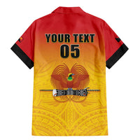 Papua New Guinea Rugby Custom Family Matching Mermaid Dress and Hawaiian Shirt Go Orchids Pacific Champions