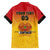 Papua New Guinea Rugby Custom Family Matching Off Shoulder Short Dress and Hawaiian Shirt Go Orchids Pacific Champions