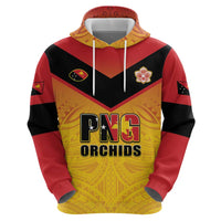 Papua New Guinea Rugby Custom Hoodie Go Orchids Pacific Champions