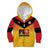 Papua New Guinea Rugby Custom Kid Hoodie Go Orchids Pacific Champions