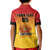 Papua New Guinea Rugby Custom Kid Polo Shirt Go Orchids Pacific Champions