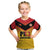 Papua New Guinea Rugby Custom Kid T Shirt Go Orchids Pacific Champions