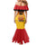 Papua New Guinea Rugby Custom Mermaid Dress Go Orchids Pacific Champions