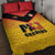 Papua New Guinea Rugby Quilt Bed Set Go Orchids Pacific Champions