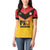 Papua New Guinea Rugby Custom Women Polo Shirt Go Orchids Pacific Champions