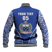 Fetu Samoa Rugby Custom Baseball Jacket Go Champions