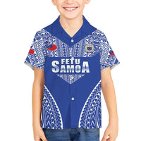 Fetu Samoa Rugby Custom Family Matching Long Sleeve Bodycon Dress and Hawaiian Shirt Go Champions